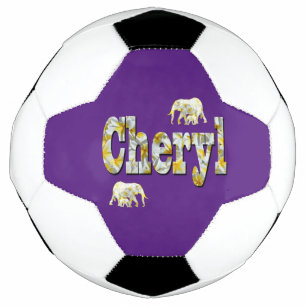 Tscherylname mit Elefanten, Soccerball Fußball