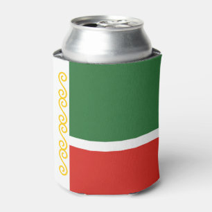 Tschetschenien-Flagge Dosenkühler