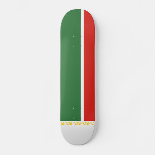 Tschetschenien-Flagge Skateboard