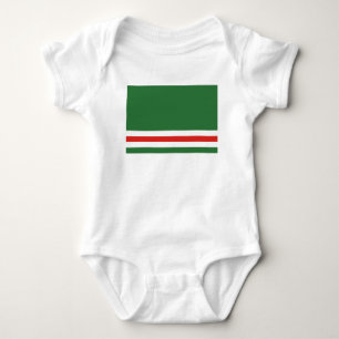Tschetschenische Flagge Baby Strampler