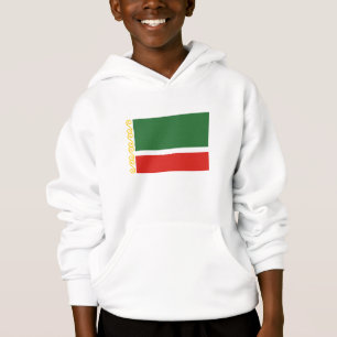 Tschetschenische Flagge Hoodie