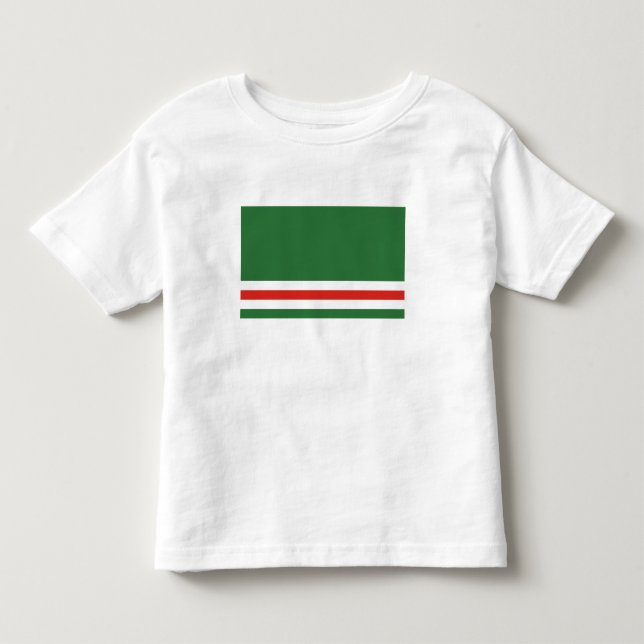 Tschetschenische Flagge Kleinkind T-shirt (Vorderseite)