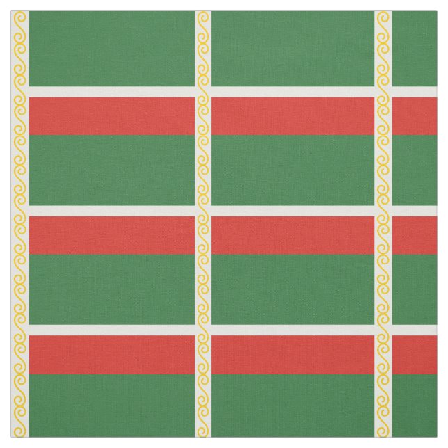 Tschetschenische Flagge Stoff (Muster)