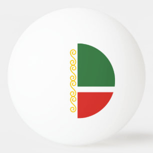 Tschetschenische Flagge Tischtennisball