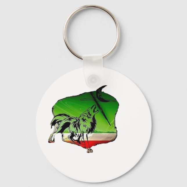 Tschetschenische Kleidung Schlüsselanhänger (Vorderseite)