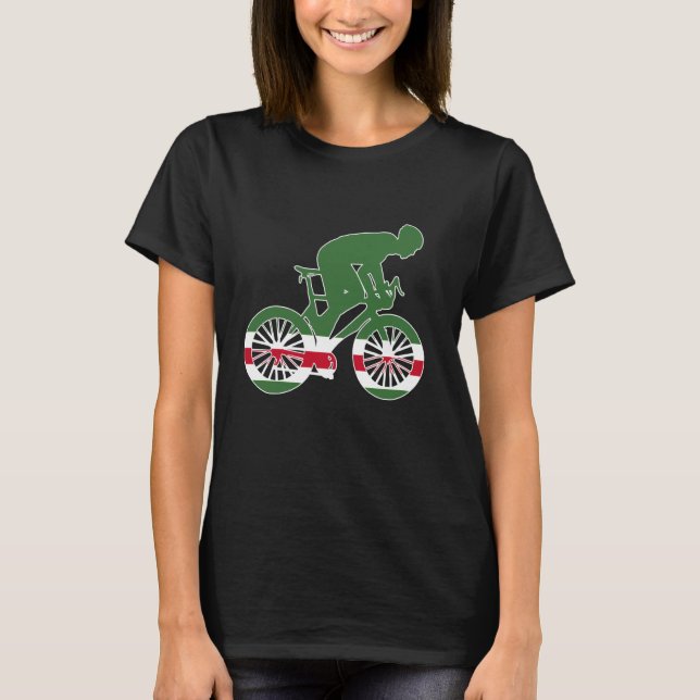 Tschetschenische Republik Ichkeria Biker Nation Ri T-Shirt (Vorderseite)