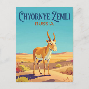 Tschjornye Semli Nationalpark Russland Postkarte