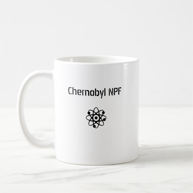 Tschornobyl - Angestellter des Monats Kaffeetasse (Links)