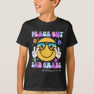 Tschüss 2. Klasse Hallo Sommer Letzter Schultag T-Shirt