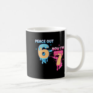 Tschüss 6 Jetzt bin ich 7 Eiscreme-Drip 7. Geburts Kaffeetasse