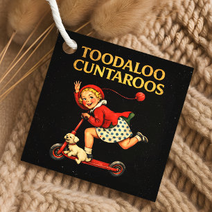 Tschüss Arschlöcher Lustiger Sarkastischer Retro-H Geschenkanhänger