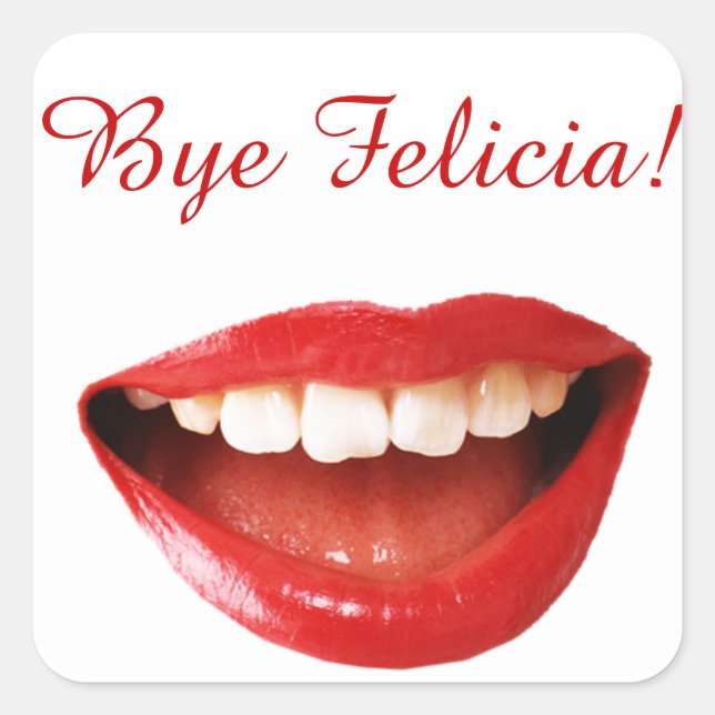 Tschüss Felicia! Aufkleber (Vorderseite)
