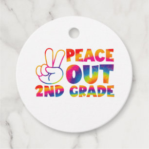 Tschüss Zweite Klasse Tie-Dye Letzter Tag 2. Klass Geschenkanhänger