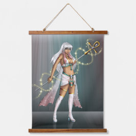 TSDS: Isis, Göttin des Heiligen Wandteppich Mit Holzrahmen