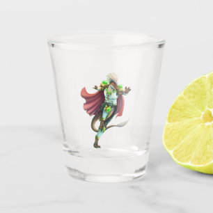 TSDS: Justin Arisdale deckt Art Solo Earth ab Schnapsglas