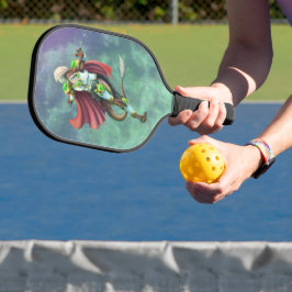 TSDS: Justin Arisdale und Miral Akemi Cover Art Pickleball Schläger