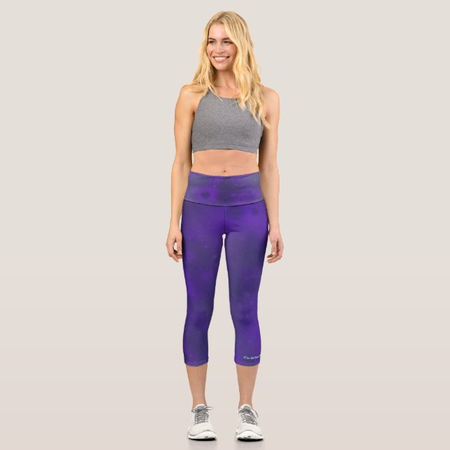 TSDS: Königin Irana Delphi Buchcover Art Capri Leggings (Vorderseite)