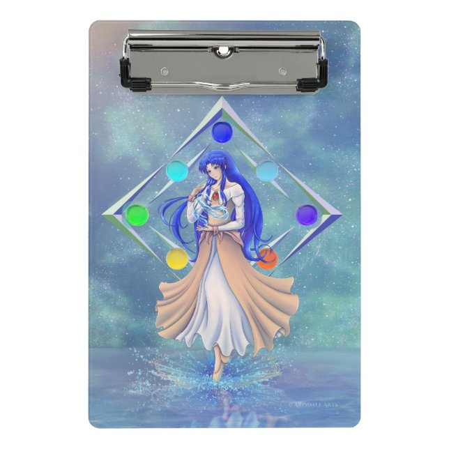 TSDS: Miral Akemi und Justin Arisdale Cover Art Mini Klemmbrett (Vorderseite)