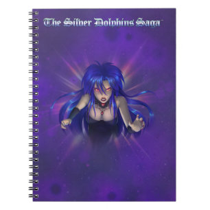 TSDS: Queen Irana Delphi Buchcover-Kunst Notizblock