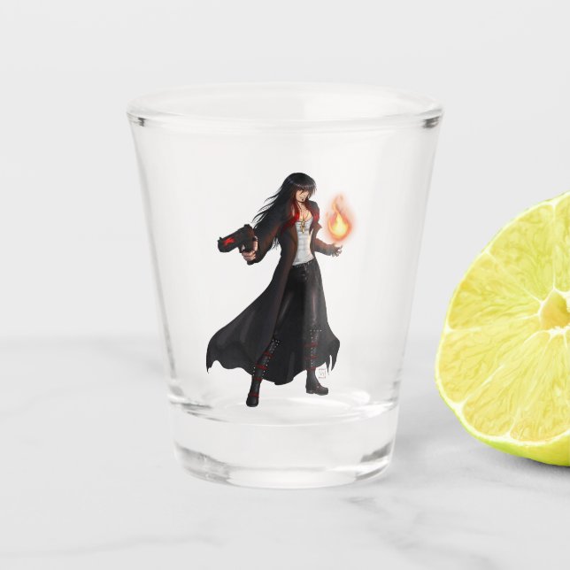 TSDS: Seth, Gott des Chaos Schnapsglas (Vorderseite)