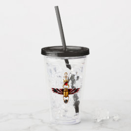 TSDS: Seth's Scarab Coat Graphic Acryltrinkbecher