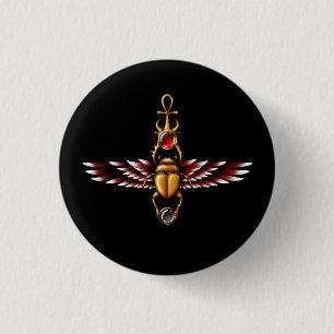TSDS: Seth's Scarab Coat Graphic Button