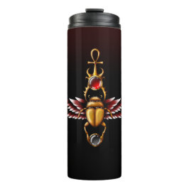 TSDS: Seth's Scarab Coat Graphic Thermosbecher