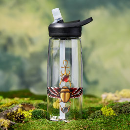 TSDS: Seth's Scarab Coat Graphic Trinkflasche