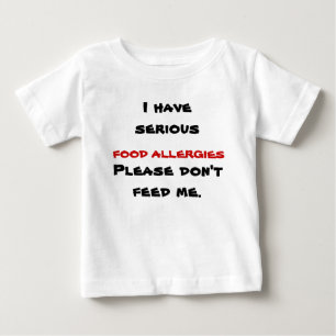 Tshirt Allergie alimentaire