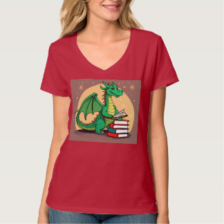 Tshirt avec un dragon devant et un lion sur le dos