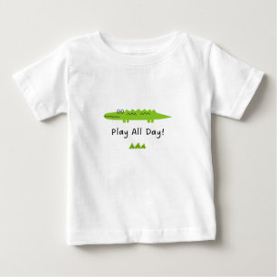 Tshirt bébé enfants jeu croco 