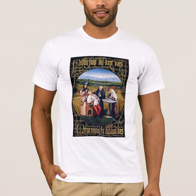 TShirt : Bosch - Extraction de pierre de folie (Devant)