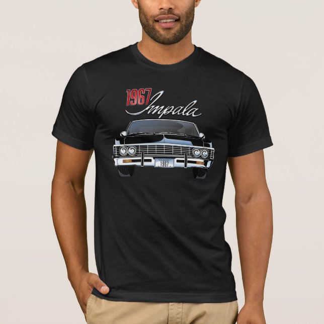 Tshirt classique Chevrolet Impala 1967 (Devant)