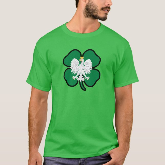 Tshirt Clover de l'aigle polonais (Devant)