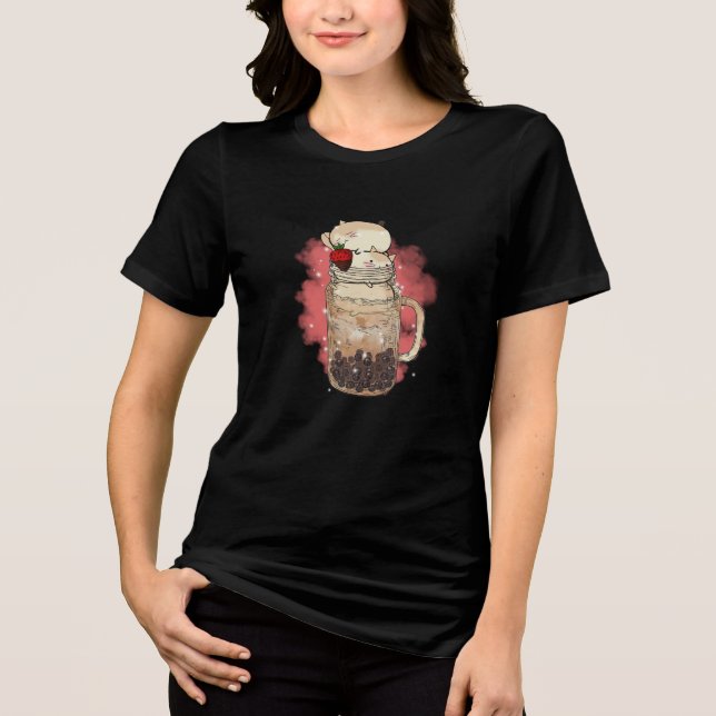 Tshirt Coupe des Femmes O Chats  (Recto)