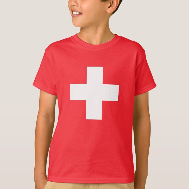 TShirt Croix Suisse - Established 1291 (Devant)