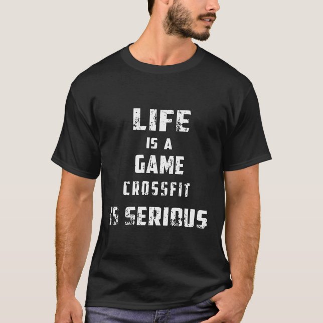 Tshirt CROSSFIT drôle cadeau anniversaire et fêtes (Devant)
