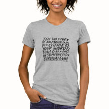 tshirt de citation inspirant