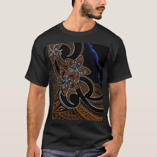 Tshirt de design tribal polynésien