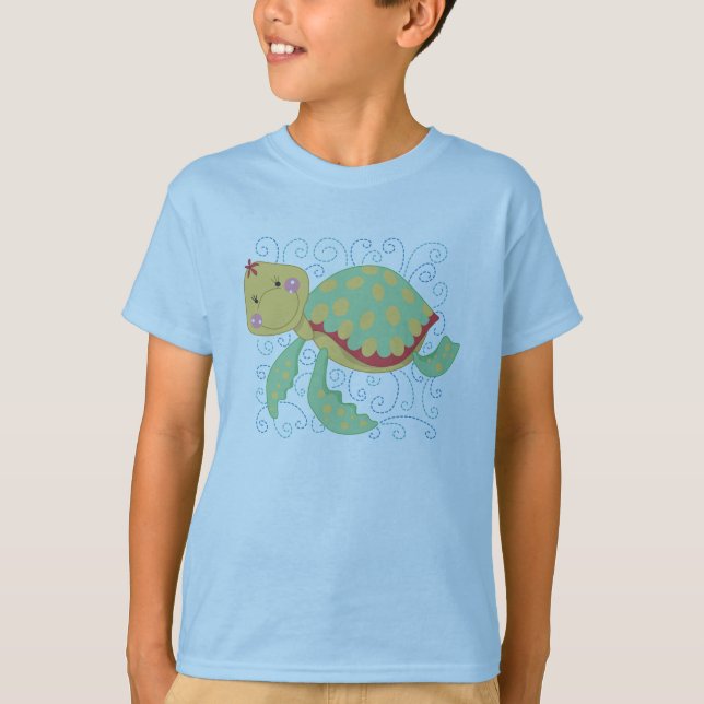 Tshirt de la tortue marine (Devant)
