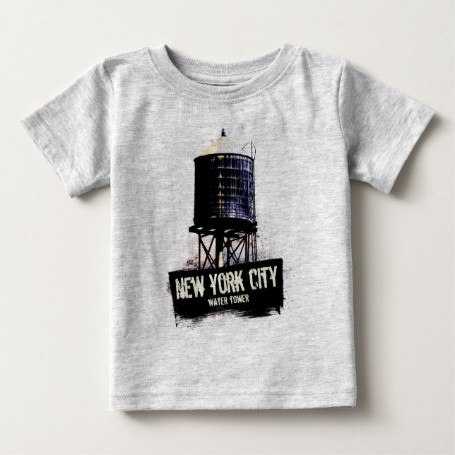 Tshirt de la tour de l'eau de New York (Devant)