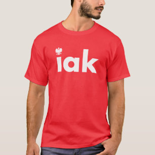 Tshirt de nom polonais IAK