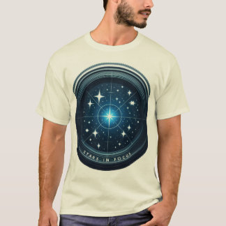 Tshirt de tendance Focus de Star de Zazzle