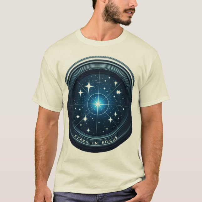 Tshirt de tendance Focus de Star de Zazzle (Devant)