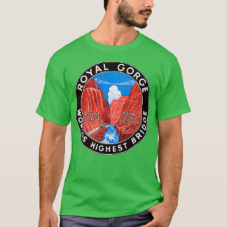 TShirt der Royal Gorge Bridge der 30er Jahre