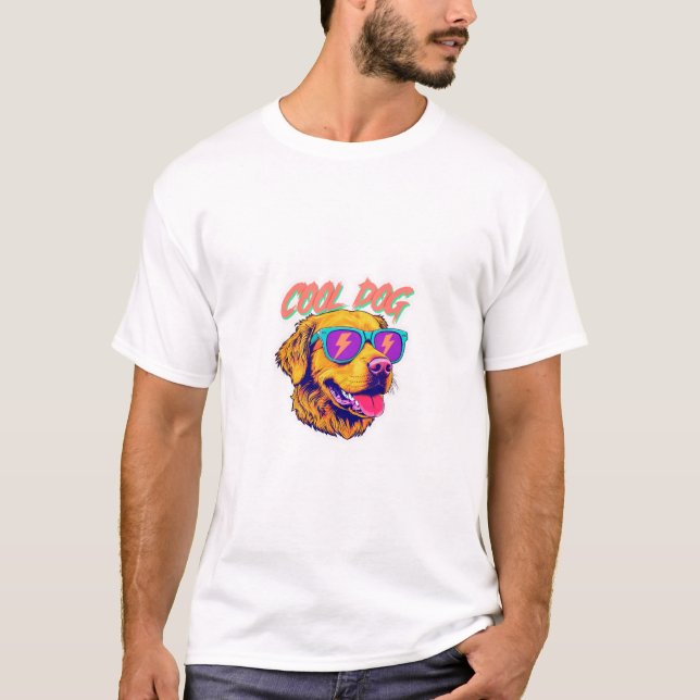 Tshirt Design Chien mignon (Devant)