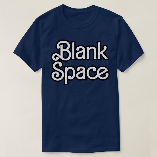 TShirt d'espace vide (Design devant)