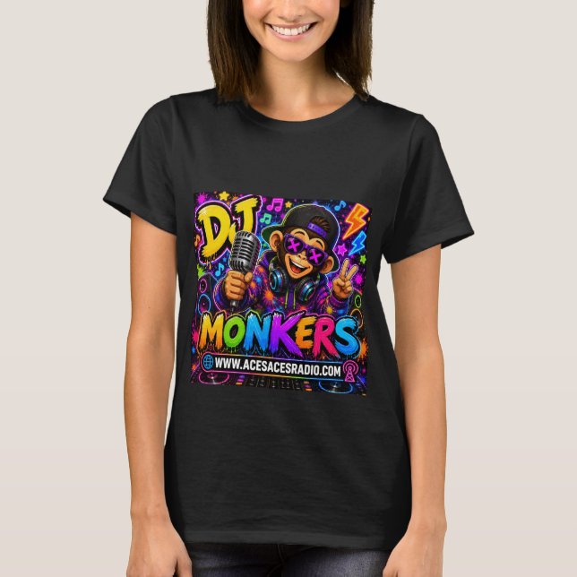 TSHIRT DJ MONKERS (Vorderseite)