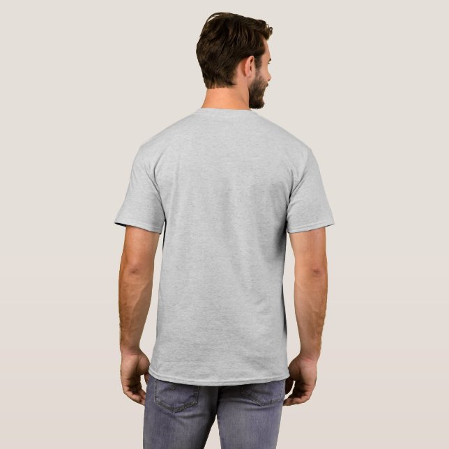 Tshirt drôle pour les hommes (Dos entier)