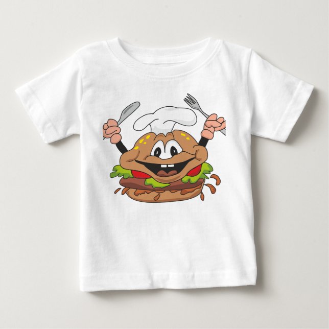 Tshirt drôle pour nourriture bébé (Devant)